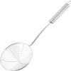 Fackelmann Schiumarola a Rete Maglia Media Uso Professionale in Acciaio Inossidabile, Lavabile in lavastoviglie Dimensioni 36,3x12,3x5 cm Manico ergonomico