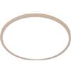 BRILONER - Plafoniera a LED a luce indiretta, luce bianca neutra, 15 W, 1500 lm, lampadario soggiorno, lampadario camera da letto, lampada da soffitto, cucina, plafoniera LED, 28 x 4,2 cm, beige
