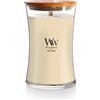 WoodWick candela grande profumata con stoppino scoppiettante | Vanilla Bean | Durata Fino a 130 Ore