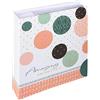 walther design Album Fotografico Rosa Salmone 200 Foto 13 x 18 cm Album di Appunti Amazing Memories ME-487-R