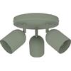 Eglo Tilston - lampada da soffitto a 3 luci, faretto per soggiorno