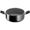 Lagostina Goccia Casseruola Fonda 20 cm, Rivestimento in Ceramica Antiaderente, Scorrevolezza Ottimale, Pulizia Facile, Thermo-Signal, Sicura, Compatibile con Induzione