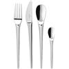 Villeroy & Boch NewMoon Posate da Tavola Versatile Set di Posate per La Vita Quotidiana e le Feste in Acciaio Inox, Lavabili In Lavastoviglie, 24 Pezzi