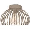 Eglo lampada da soffitto Mogano 3, illuminazione soggiorno, luce