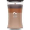 WoodWick Candela profumata | Candela a clessidra grande | Radiant Cashmere | Regali perfetti per donne