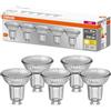 OSRAM Lampada riflettore a LED Lampvoet GU10, Arume caldo 2700 K, 2.60 W, BASE LED PAR16