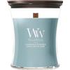 WoodWick Candela profumata | Candela a clessidra media | Cedarwood & Ocean Moss | Regali perfetti per donne