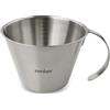 Zenker Misurino con parte graduata all'interno 1000 ml in acciaio. 15,3x9x10,5 cm