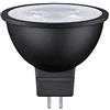 Paulmann 28757 Lampadina LED RAL9004 445lm 36° 6,5 Watt dimmerabile nero opaco lampadine a bulbo 2700 K GU5,3