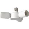 Eglo E27 Distribuzione Rueda, splitter 3 in 1 E27 in plastica
