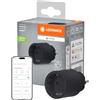 LEDVANCE SMART+ Indoor Plug, Presa intelligente con Matter over WiFi, per l'integrazione di dispositivi tradizionali nella smart home, compatibile con Alexa, Google e Apple, nero, confezione da 1