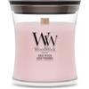 WoodWick Candela profumata | Candela Mini Hourglass | Rose Blush | Regali perfetti per donne