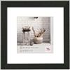 walther design Cornice Nero 30 x 30 cm con passe-partout, Cornice in Legno Home HO330B