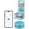 OSRAM Smart Macaron, altoparlante Bluetooth con luce colorata rotante, sincronizzazione musicale e timer tramite app - 3 modalità, pairing stereo