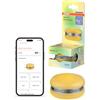 OSRAM Smart Macaron, altoparlante Bluetooth con luce colorata rotante, sincronizzazione musicale e timer tramite app - 3 modalità, pairing stereo