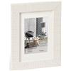 walther design Cornice di Design Bianco Polare 13 x 18 cm con passe-partout, Home Cornice in Legno HO318V