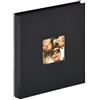 walther design album fotografico nero 400 foto 10x15 cm stock album con copertina ritagliata, Fun EA-110-B