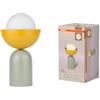 OSRAM Lampada da tavolo DECOR Bowl E14 Vetro Verde/Giallo 200mm
