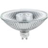 Paulmann 28901 Lampada LED Riflettore QPAR111 6,5W Dimmerabile Bianco Caldo Argento Lampadina Sistema di Illuminazione 2700K GU10
