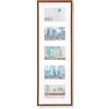 walther design Bronzo 5X 10x15 cm Galleria con passe-partout, Cornice in plastica New Lifestyle KV515J