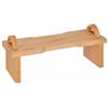 Fackelmann Camilla Gift Tagliere Vassoio Alzatina da portata in Legno di Faggio 40x16cm, Scomponibile in 3 parti, con Manici per agevolare il servizio removibili e salvaspazio