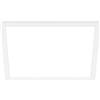 BRILONER - Plafoniera LED con luce indiretta, piatta, luce bianca neutra, lampada soffitto, plafoniera, plafoniere led a soffitto, camera da letto, lampadari moderni, 29 x 29 x 3 cm, bianco