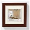 walther design Noce 10 x 10 cm Cornice in Legno Peperoni BP010N