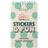 Mr. Wonderful - Blocchetto di adesivi trasparenti - Stickers & fun