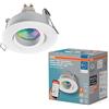 OSRAM Faretto da incasso a LED Smart Matter Spot IP65 RGBW orientabile bianco, 4,7W Smart Home, dimmerabile, controllo tramite app