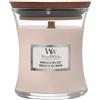 WoodWick Candela profumata Hourglass media con stoppino crepitante | Vaniglia e sale marino | Durata della fragranza: fino a 20 ore