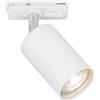 BRILONER - Binario faretti soffitto, orientabile, ruotabile, combinabile, illuminazione a binario, GU10, faretto, lampada da soffitto, plafoniera, bianco, 138x38x55 mm (LxLxD), bianco
