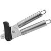 Fackelmann Nirosta Apriscatole con Levacapsule, Acciaio Inossidabile, Argento