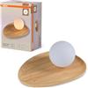 OSRAM Lampada da tavolo Decor Wood Nest G9 Marrone Gomma