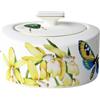 Villeroy & Boch Amazonia Zuccheriera, 6 Persone, 0.33 L, Porcellana Bone China, Oro, 12.5x12x10 cm