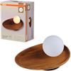OSRAM Lampada da tavolo Decor Acacia Nest G9 Legno di Acacia