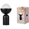 OSRAM Lampada da tavolo DECOR Bowl E14 Vetro Nero 200mm