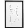 walther design Silhouette NW520B - Cornice portafoto, nero, 15 x 20 cm