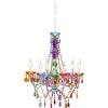 KARE Design Lampadario Starlight Rainbow, Multicolore, 70X55X55 cm