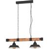 Eglo lampada a sospensione Oldbury, lampada a sospensione vintage a due