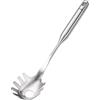 Fissler Essential/Spaghetti in acciaio inox (34 cm), grande cucchiaio per pasta, mestolo per pasta con occhiello per appenderla, lavabile in lavastoviglie