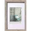walther design Stockholm EA824D Cornice portafoto in legno, da 18 x 24 cm, colore grigio