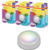 OSRAM SMART+ DOT-IT TWIST & SHAKE, luce notturna mobile intelligente o luce per bambini con 16 milioni di colori RGB, controllabile tramite pressione e rotazione o app, magnetica, confezione da 6