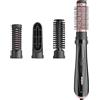 BaByliss Spazzola ad aria, 4 accessori intercambiabili per lisciare, modellare e dare volume, funzione anti-crespo, 2 temperature + aria fredda, AS126E