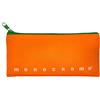 Pigna, Bustina in Tessuto R-Pet, MONOCROMO GREEN, 10x22 cm, Colore Arancio, 1 pezzo