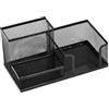 Leviatan Organizer da scrivania Leviatan, portapenne, portapenne da scrivania, scaffale da ufficio con porta banconote in rete, Sable, 205 x 103 x 98 mm