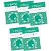 Pigna Quablock A4, Quaderni a Quadretti, 5 pezzi