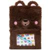 Mr. Wonderful Quaderno A5 in Peluche con Tasca - Lazy Orso - 160 Pagine FSC