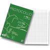Pigna, 200 Fogli protocollo, f.to A4 21x29.7 cm., 80 g/mq, 0Q, quadretti con margine
