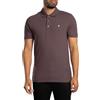 Lyle & Scott Uomo Polo Semplice, Espresso, M