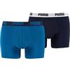 PUMA Everyday Basic Boxers 2p, Biancheria Intima Uomo, True Blue, L